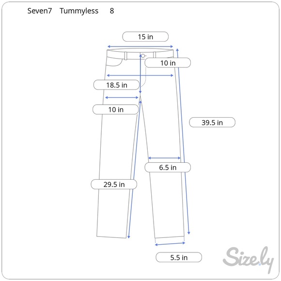 “Tummyless” Skinny Jeans in “Fawn Black” - Picture 8 of 9